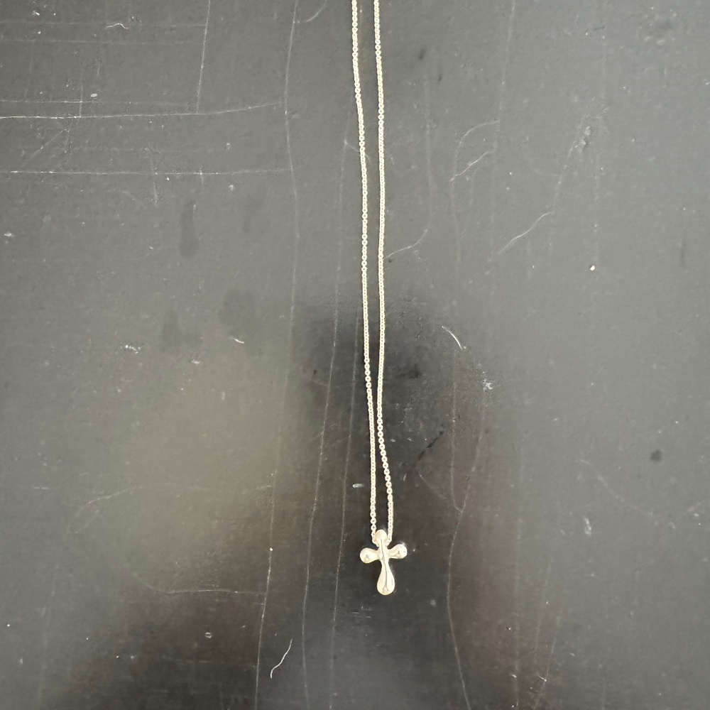 Tiffany & Co. Elsa Peretti Cross Necklace - Picture 2 of 5
